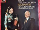 IDA HAENDEL ELGAR Violin Concerto ADRIAN BOULT/ L.P.O  EMI ASD 3598 MINT