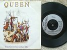 Queen - The Show Must Go On / Keep Yourself Alive - EX- U.K 45 + Picture Sleeve