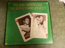 Vintage The King-Johnny Cash The Queen-Tammy Wynette Vinyl LP Record P4S 5376