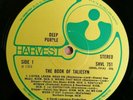 Deep Purple LP The Book Of Taliesyn UK Harvest Press A-1G B-1G NO EMI BOXES OO