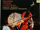 BRAHMS Violin Concerto SZERYNG/MONTEUX RCA LSC-2281 Living Stereo LP Germany