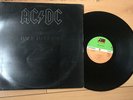 AC/DC Back in Black vinyl 1980 12”