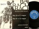 SAGA XID 5161 UK Janos Starker, Bach solo cello suites #3 & #6