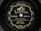 40p.  Cole Porter - I'm a Gigolo & Be Like the Bluebird - Victor 24843