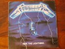 Metallica. Ride The Lightning. NM- Heavy Metal Hard Rock LP