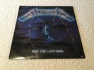 Metallica Ride the Lightning PROMO Vinyl Lp Record Megaforce Records