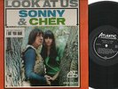 LP SONNY & CHER LOOK AT US MADE IN ITALY MONO 1965 ATLANTIC LPA 33-177 1° PRESS