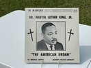 Dr. Martin Luther King Jr LP 33 Album “The American Dream” Speech New Rare Copy