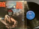 OZZY OSBOURNE BARK AT THE MOON 1983 CBS MASTERDISK LP SHRINK HYPE STICKER INNER