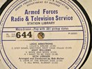 RADIO SHOW:AFN 5-8 CAP'N JOHN HANDY, LOUIS ARMSTRONG, SETH LONDON, ANDY WILLIAMS