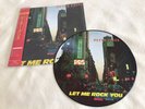 Kiss Peter Criss Let me Rock you  Japan Picture Disc Vinyl LP OBI