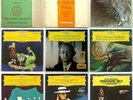 9 DEUTSCHE GRAMMOPHON LPs Karajan Monique Haas Wilhelm Kempff Barenboim Gulda