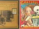 Grateful Dead Workingman's Dead + Skeletons from the Closet LP Vinyl Record lot