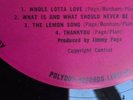 LED ZEPPELIN II -PLUM LABEL 1st PRESS 1969 - LEMON SONG & THANKYOU - A2 / B2