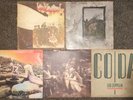5 Led Zeppelin LP lot- II, IV, Houses of the Holy, In Through the Out Door, Coda