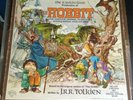 1977 THE HOBBIT SOUNDTRACK,  RANKIN/BASS, 3 VISTA RECORDS, BOOK, POSTER, TOLKIEN