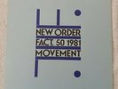 New Order - Movement - Original 1981 UK Vinyl Album - Ex -   Free P&P