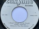 Alton Ellis - I don't want to be Right - Coxsone