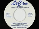 Deep Soul Funk 45 - Berry Street Station - I Don't Care No More - Le Cam - VG++