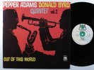 PEPPER ADAMS/DONALD BYRD Out Of This World Vol. 2 FRESH SOUND LP VG++ spain v
