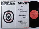 DONALD BYRD & PEPPER ADAMS QUINTET Hip-Intertainment Vol. 1 VGM LP NM v
