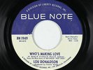 Funk Jazz Mod 45 - Lou Donaldson - Who's Making Love - Blue Note - VG+ mp3