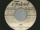 DOOWOP R&B- LUTHER BOND & EMERALDS - I CRY  -HEAR -1956 BIO PROMO FEDERAL
