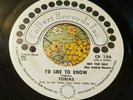 Top Mod Psych Beat Bespoke Dancer Tobias I'd Like to Know Promo 45 VG+ HEAR