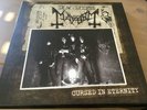 MAYHEM „CURSED IN ETERNITY“ 4-LP BOX + BOOKLET  GUTER ZUSTAND