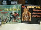 James Bond 007 Soundtrack LP x 2   THUNDERBALL  &  GOLDFINGER  Vinyl