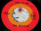 The Beatles-Ticket To Ride/Yes It Is-Vinyl 45-A-Dome Label & B-Target Label
