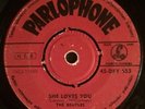 The BEATLES She Loves You / I'll Get You FINLAND Parlophone 45-DPY 653 Finnish