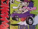 RAMONES We're Outta Here Rare Record Colored Punk Vinyl UK Pressing