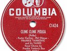 FRANKIE YANKOVIC Polka 78 RPM Record. Clink Clink Polka