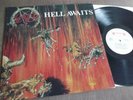 SLAYER HELL AWAITS THRASH METAL PICTURE / LYRIC INNER HOLLAND PRESS VG+ EX  COND