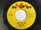 RODDIE JOY. COME BACK BABY. NEAR MINT. NORTHERN SOUL XOVER. RED BIRD.