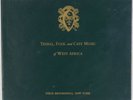 TRIBAL, FOLK AND CAFE MUSIC OF WEST AFRICA: Rare 78 Box Photos Field Recordings