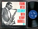 FRANK WESS KENNY BURRELL Steamin' LP PRESTIGE PR 7278 RVG MONO Mal Waldron