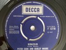 peter cook and dudley moore Bedazzled 7 Inch Decca Single Near Mint Copy.