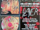 SLAYER * HELL AWAITS 2008 12'' GOLD BLOOD SPLATTER Vinyl LP MINT