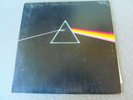 Pink Floyd The Dark Side of the Moon LP + poster & sticker VG/EX vinyl