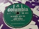 JIMMY BOWEN I'M STICKIN WITH YOU & EVER LOVIN FINGERS COLUMBIA DB3915