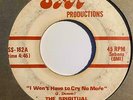 Gospel Soul 45 SPIRITUAL HARMONIZERS I Won't Have To Cry No More/Roll All Burden