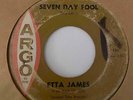 Mod New Breed R&B 45 ETTA JAMES Seven Day Fool/It's Too Soon To Know HEAR Argo