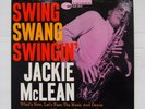 JACKIE McLEAN-SWING SWANG SWINGIN' -BLUE NOTE BLP 4024 W63rd EAR DG RVG EX