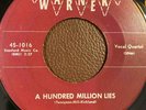 RARE 45 The Dynamics - Ka Joom / Hundred Million Lies (Warner 1016)