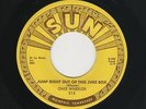 '59 SUN Rockabilly ONIE WHEELER Jump Right Out Of This Juke Box M- HEAR BOTH