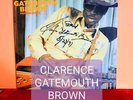 CLARENCE GATEMOUTH BROWN PRESSURE COOKER AUTOGRAPH LP 33 RPM RECORD VINYL ALBUM