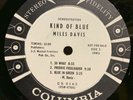 MILES DAVIS Kind Of Blue COLUMBIA CS 8163 RARE STEREO WHITE LABEL PROMO