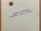 DEEP PURPLE Purple For A Day US ORG TMOQ Orange Vinyl LP Blackmore VG+/VG